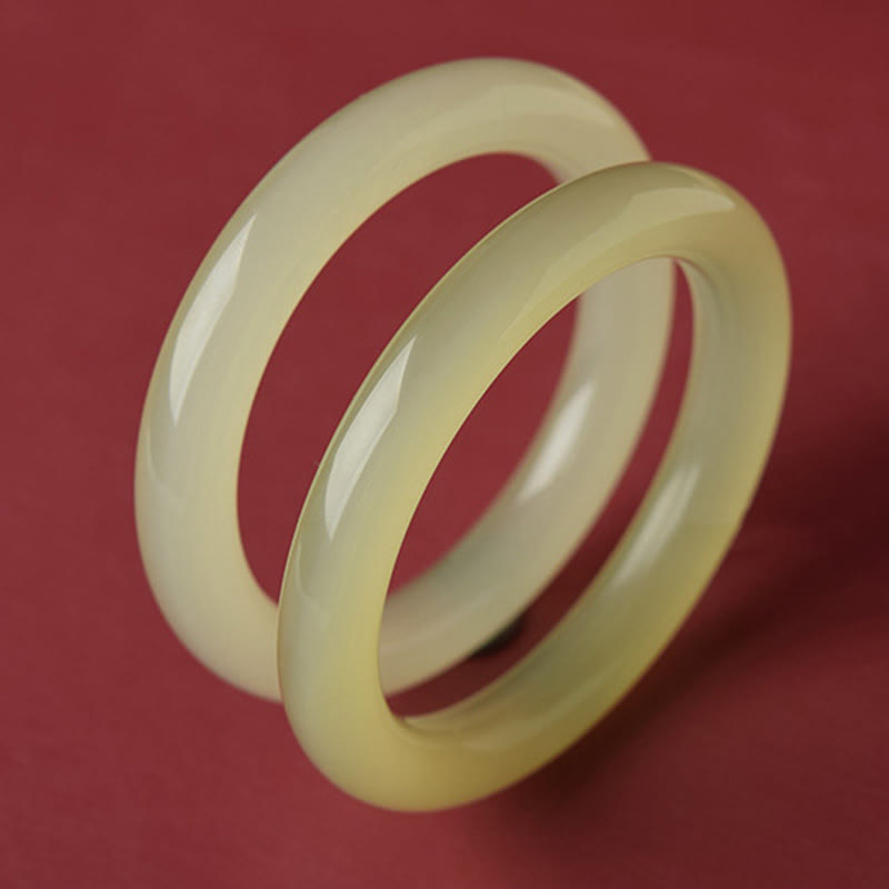 Buddha Stones, brazalete de abundancia de Jade Natural de Afganistán