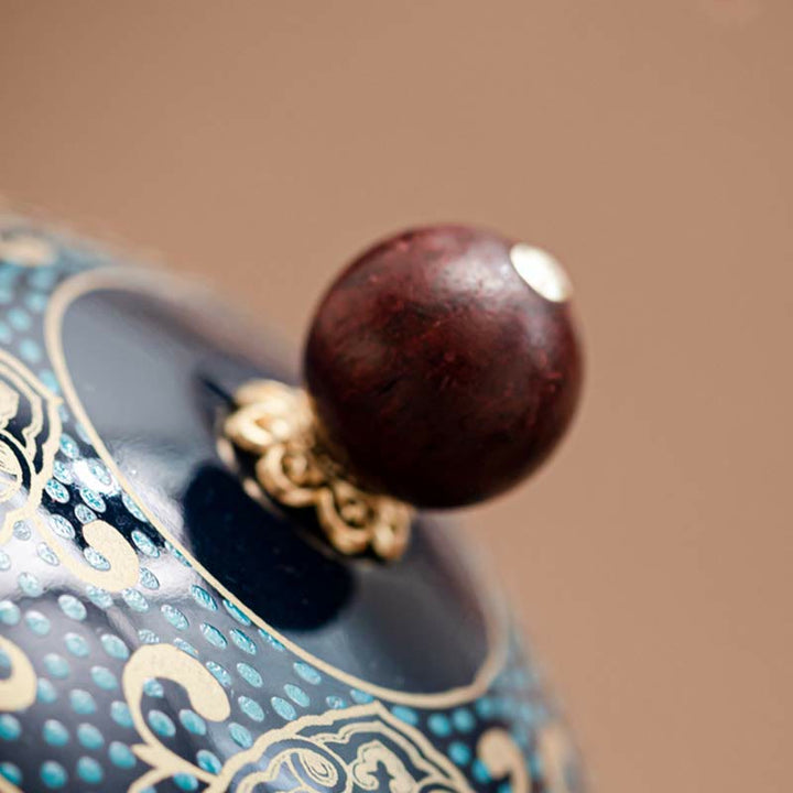 Juego de té chino Gongfu con Buddha Stones , tetera de cerámica, bolsa de regalo portátil