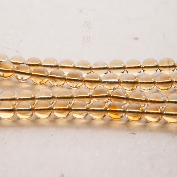 108 cuentas Mala de plata de ley 925, citrino, sándalo, turquesa, protección, pulsera de prosperidad