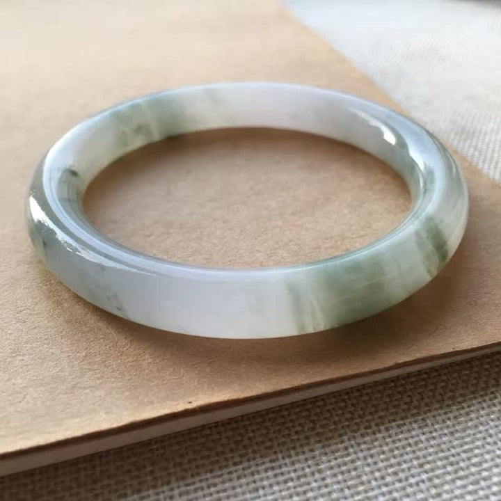 Brazalete de bendición de suerte de abundancia de jade