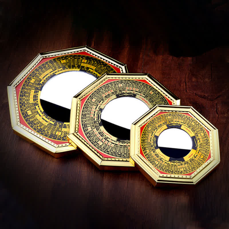 Feng Shui Bagua Mapa Equilibrio Armonía Sala Energía Mapa Espejo