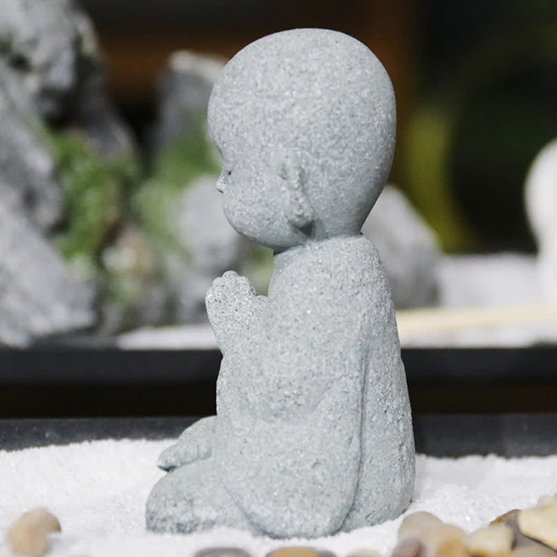 Meditación Oración Estatua De Buda Compasión Decoración Del Hogar