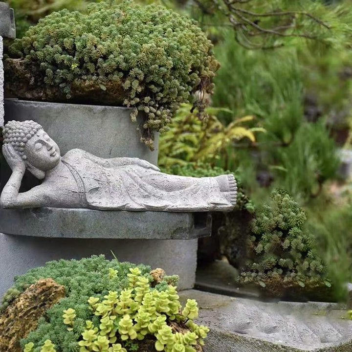 Buddha Stones Meditación Tibetana Buda Bendición Compasión Serenidad Decoración del Hogar