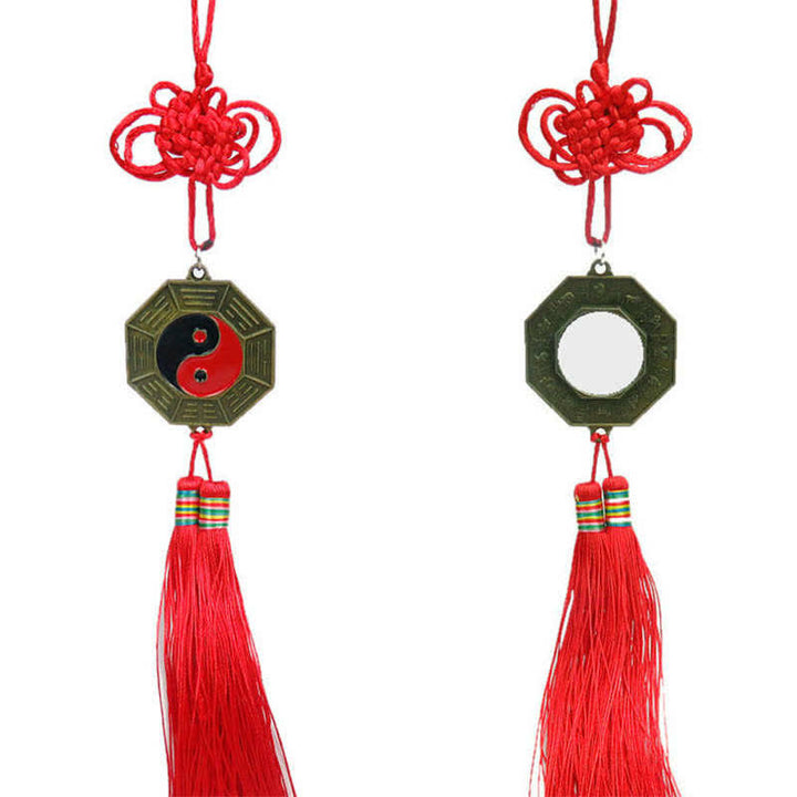 Feng Shui Bagua Mapa Chino Anudado Armonía Energía Mapa Espejo