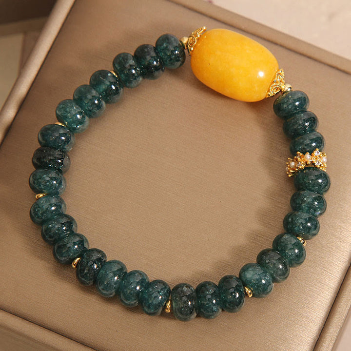 Pulsera de la suerte con Buddha Stones