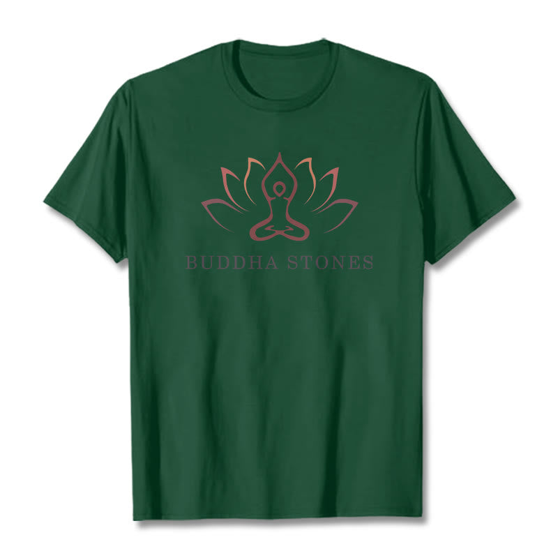 Camiseta BUDDHA STONES - Verde bosque - 2XL - image 10