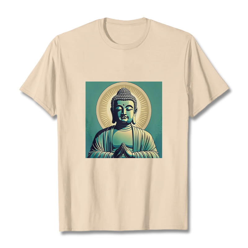 Camisa Buddha Stones Aura Green Buddha Tee - Sopa de mariscos - 2XL - image 10