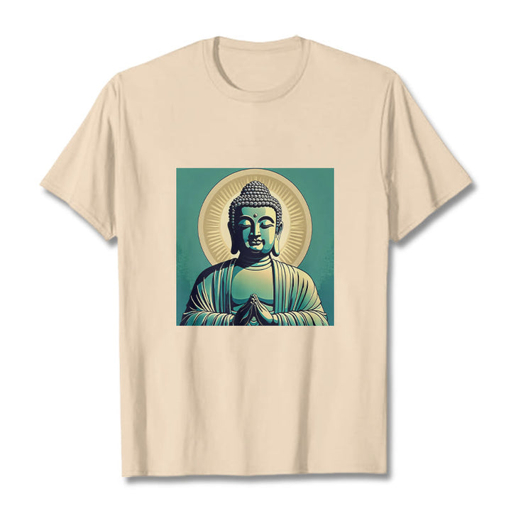 Camisa Buddha Stones Aura Green Buddha Tee - Sopa de mariscos - 2XL - image 10