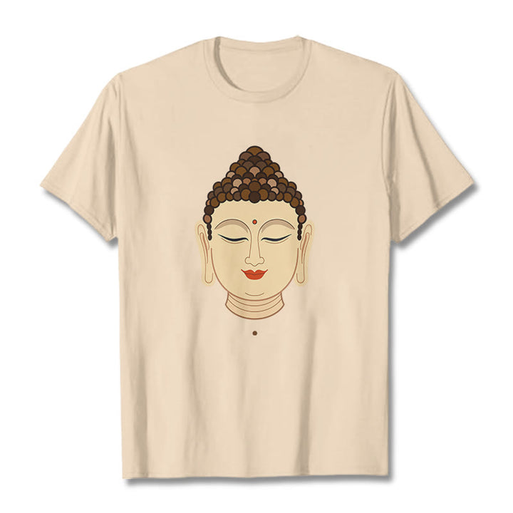 Camiseta de Meditación con Piedras de Buda de Buda - Sopa de mariscos - 2XL - image 1