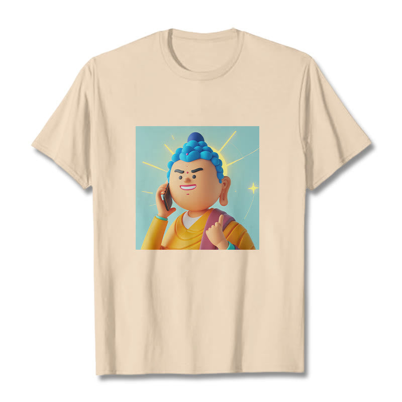Camiseta de caricatura divertida de Buddha Stones - Sopa de mariscos - 2XL - image 13