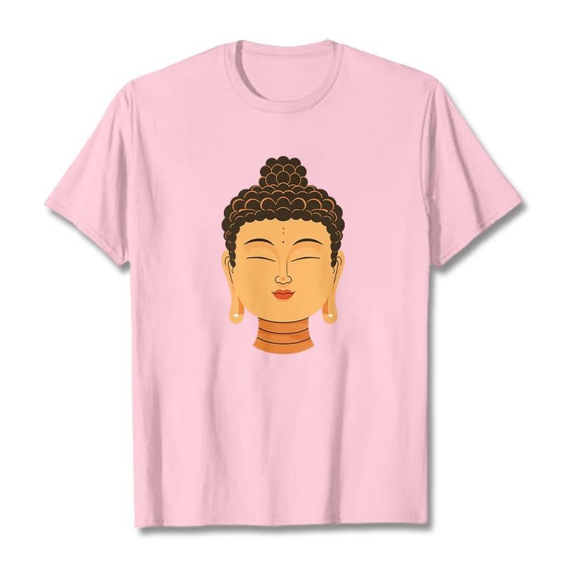 Camiseta de meditación bendita de Buddha Stones - Rosa claro - 2XL - image 11