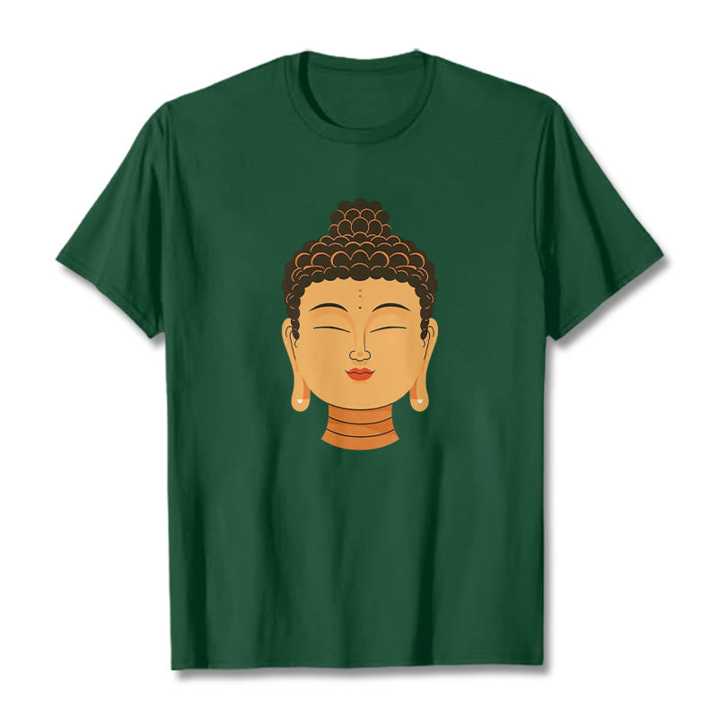 Camiseta de meditación bendita de Buddha Stones - Verde bosque - 2XL - image 4