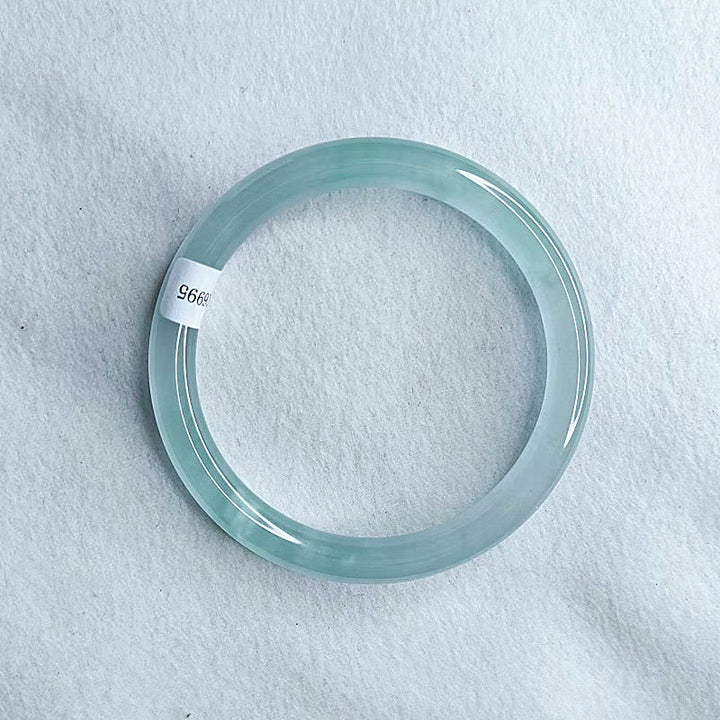 Pulsera de energía equilibrante emocional con calcedonia azul Buddha Stones