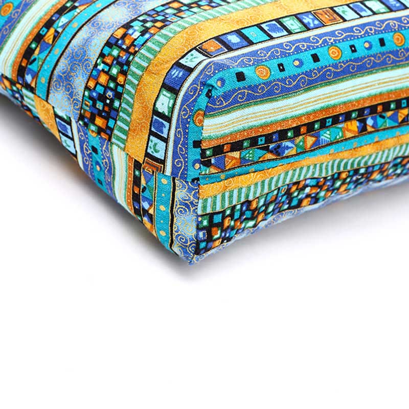 Bolso bandolera de rayas de algodón Buddha Stones