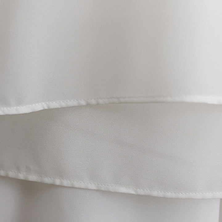 Conjunto Zen para Mujer de 2 Piezas con Vestido Midi de Manga Larga con Botones de Rana y Pantalones Amplios de Chifón Buddha Stones