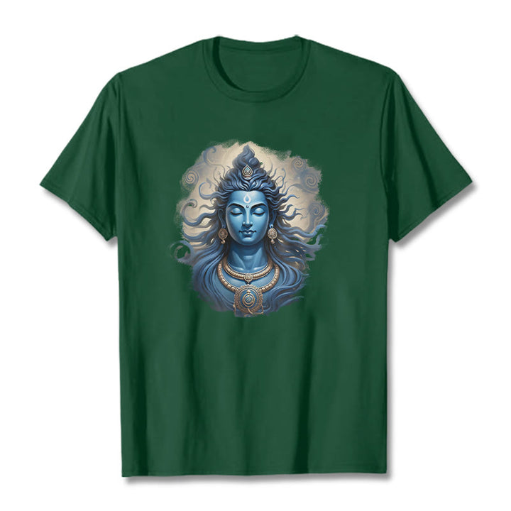 Buddha Stones OM NAMAH SHIVAYA Camiseta de Buddha - Verde bosque - 2XL - image 11