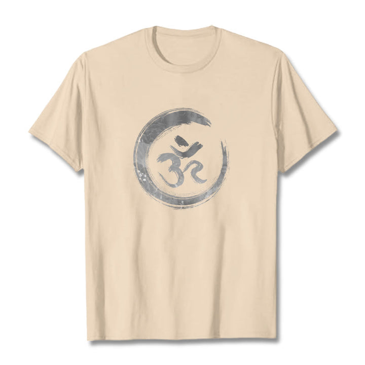 Camiseta con Mantra OM Sánscrito de Buddha Stones - Sopa de mariscos - 2XL - image 8