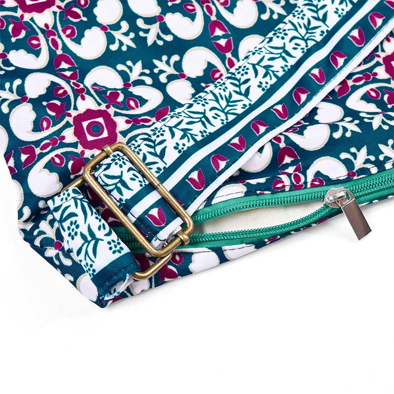 Bolso de algodón tipo bandolera Buddha Stones