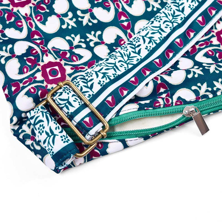 Bolso de algodón tipo bandolera Buddha Stones