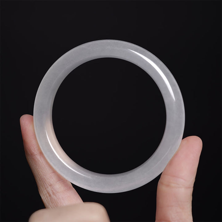 Buddha Stones Pulsera de Jade Seda Dorada Natural Riqueza Suerte