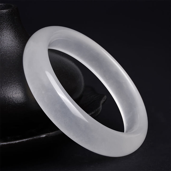 Buddha Stones Pulsera de Jade Seda Dorada Natural Riqueza Suerte