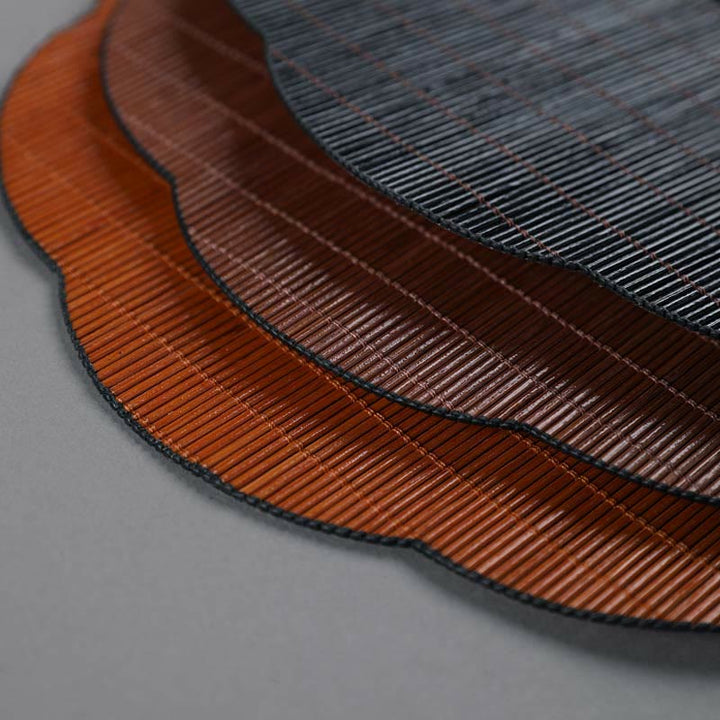 Buddha Stones Estilo Chino Hecho a Mano Bambú Mango Largo Ventilador Plegable Portátil