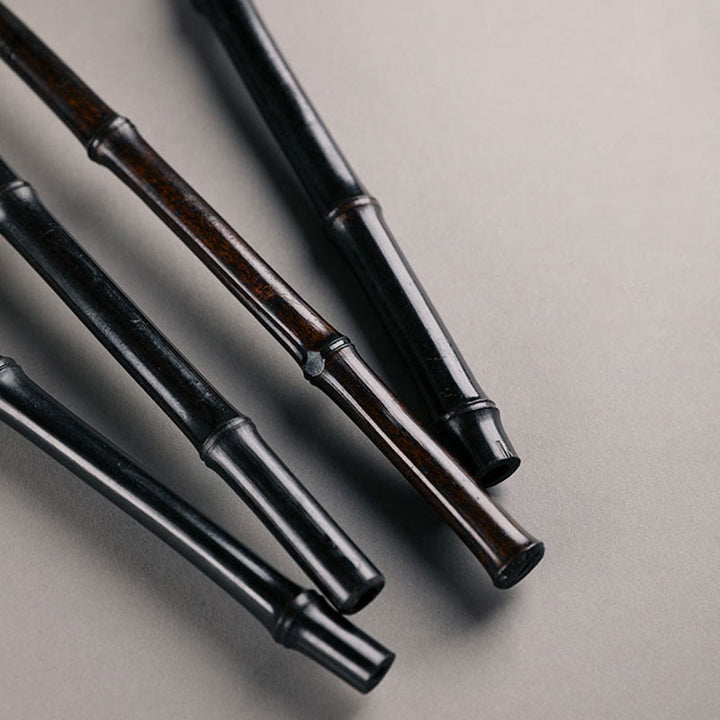 Buddha Stones Abanico Portátil Enrollable de Mango Largo hecho a Mano de Bambú con Mil Millas de Ríos y Montañas