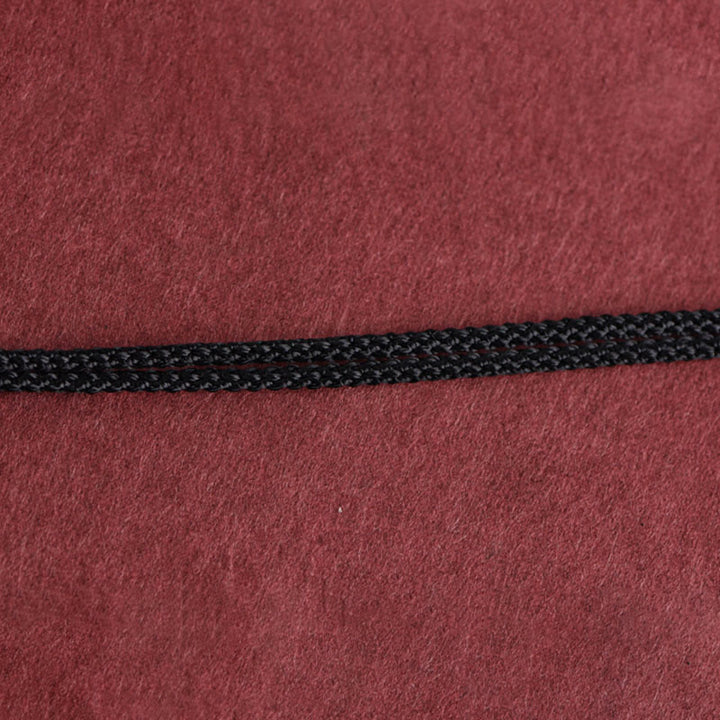 Buddha Stones Collar de Colgante de Cadena de Sutra del Corazón de Seis Verdaderas Palabras en Plata de Ley 999 - image 9