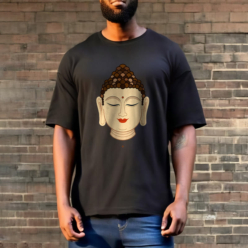 Camiseta de Meditación con Piedras de Buda de Buda - image 8