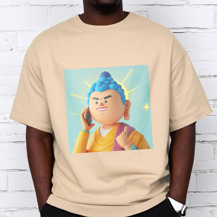 Camiseta de caricatura divertida de Buddha Stones - image 14