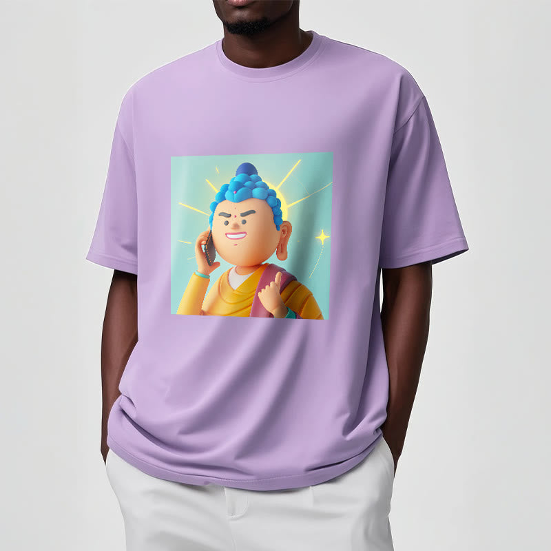 Camiseta de caricatura divertida de Buddha Stones - image 16