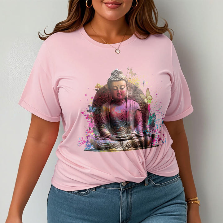 Camiseta de meditación con mariposa de Buddha Stones - image 13