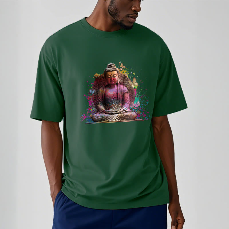 Camiseta de meditación con mariposa de Buddha Stones - image 11