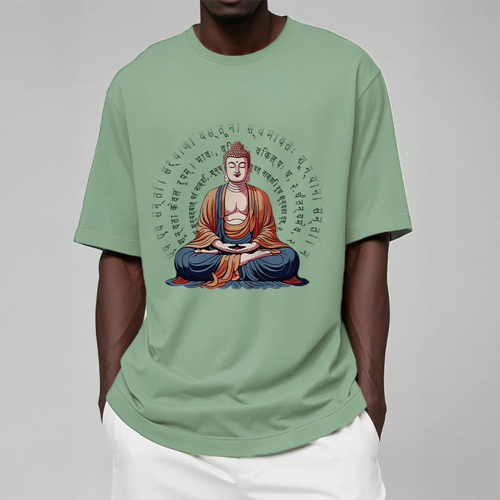 Buddha Stones Sánscrito Corazón Sutra La Forma No Es Otra Que Vacío Camiseta - image 16