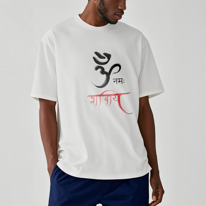 Buddha Stones OM NAMAH SHIVAYA Mantra Sánscrito Camiseta - image 3