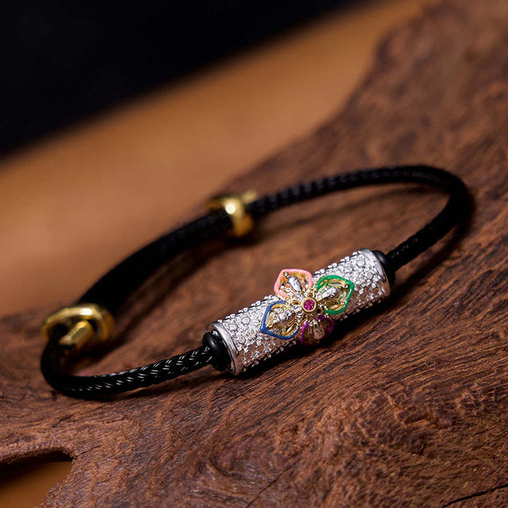 Pulsera de Cuerda Roja de Suerte de Cobre Buddha Stones