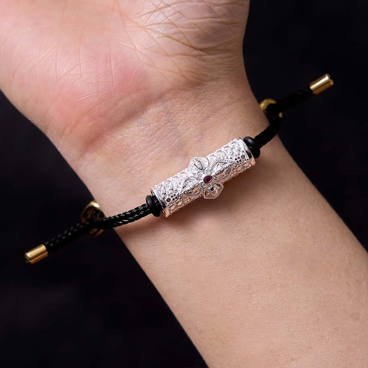 Pulsera de Cuerda Roja de Suerte de Cobre Buddha Stones