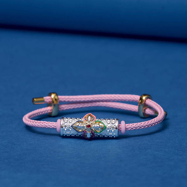 Pulsera de Cuerda Roja de Suerte de Cobre Buddha Stones