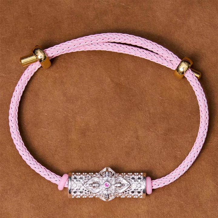 Pulsera de Cuerda Roja de Suerte de Cobre Buddha Stones