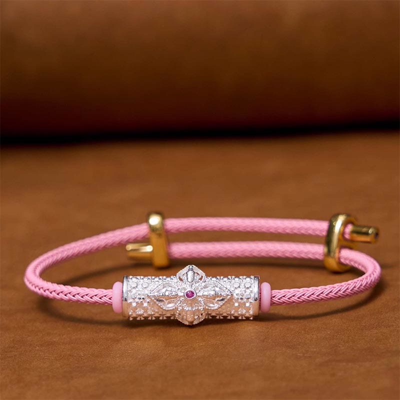 Pulsera de Cuerda Roja de Suerte de Cobre Buddha Stones