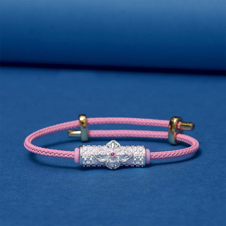 Pulsera de Cuerda Roja de Suerte de Cobre Buddha Stones