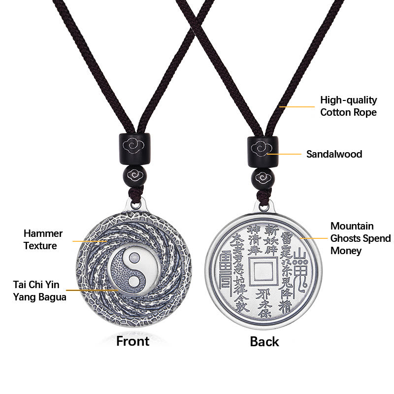 Buddha Stones 999 con diseño de Tai Chi Yin Yang Bagua y fantasmas de montaña que gastan dinero - image 22