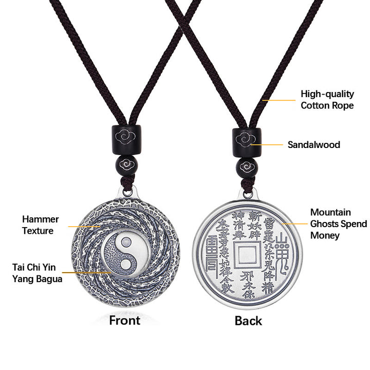 Buddha Stones 999 con diseño de Tai Chi Yin Yang Bagua y fantasmas de montaña que gastan dinero - image 22