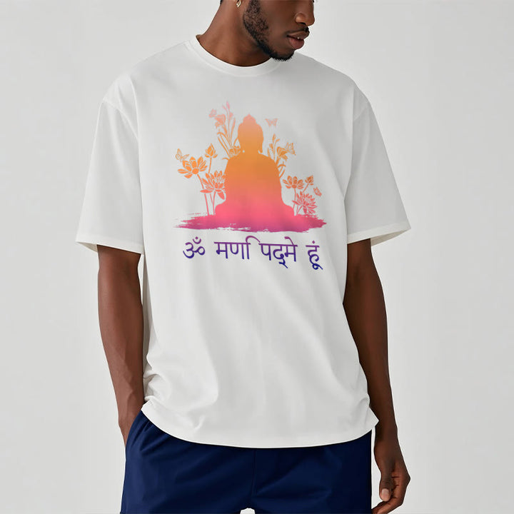Camiseta Buddha Stones sánscrito OM NAMAH SHIVAYA - image 3