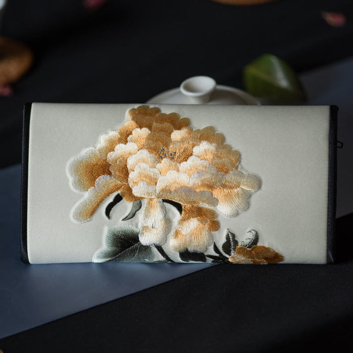 Bolso de mano largo con Buddha Stones