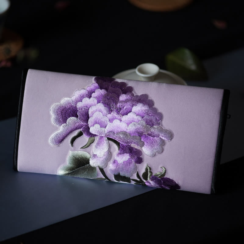 Bolso de mano largo con Buddha Stones