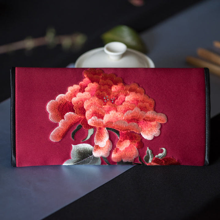 Bolso de mano largo con Buddha Stones