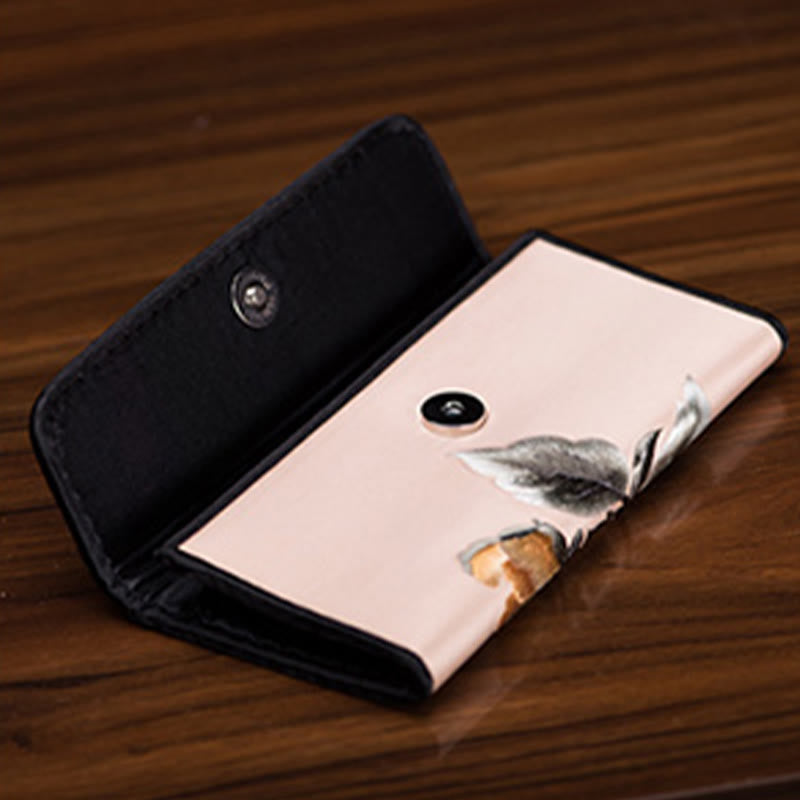 Bolso de mano largo con Buddha Stones