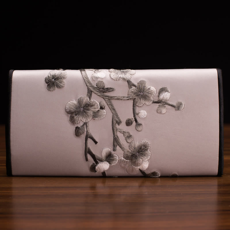 Bolso de mano largo con Buddha Stones , estilo Plum Bossom Su