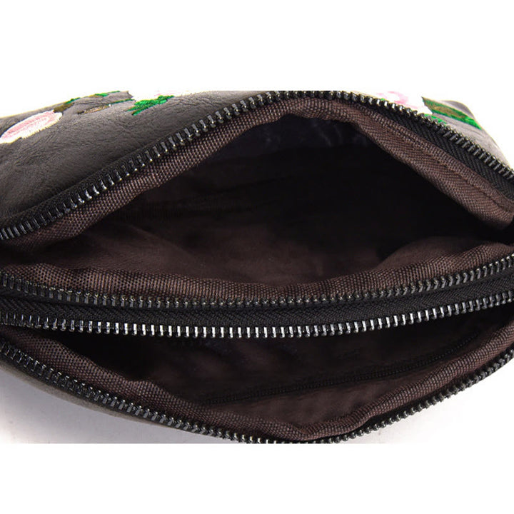 Bolso de mano con Buddha Stones, peonía, flores de granada, bolso de mano para compras, bolso de hombro, bolso cruzado